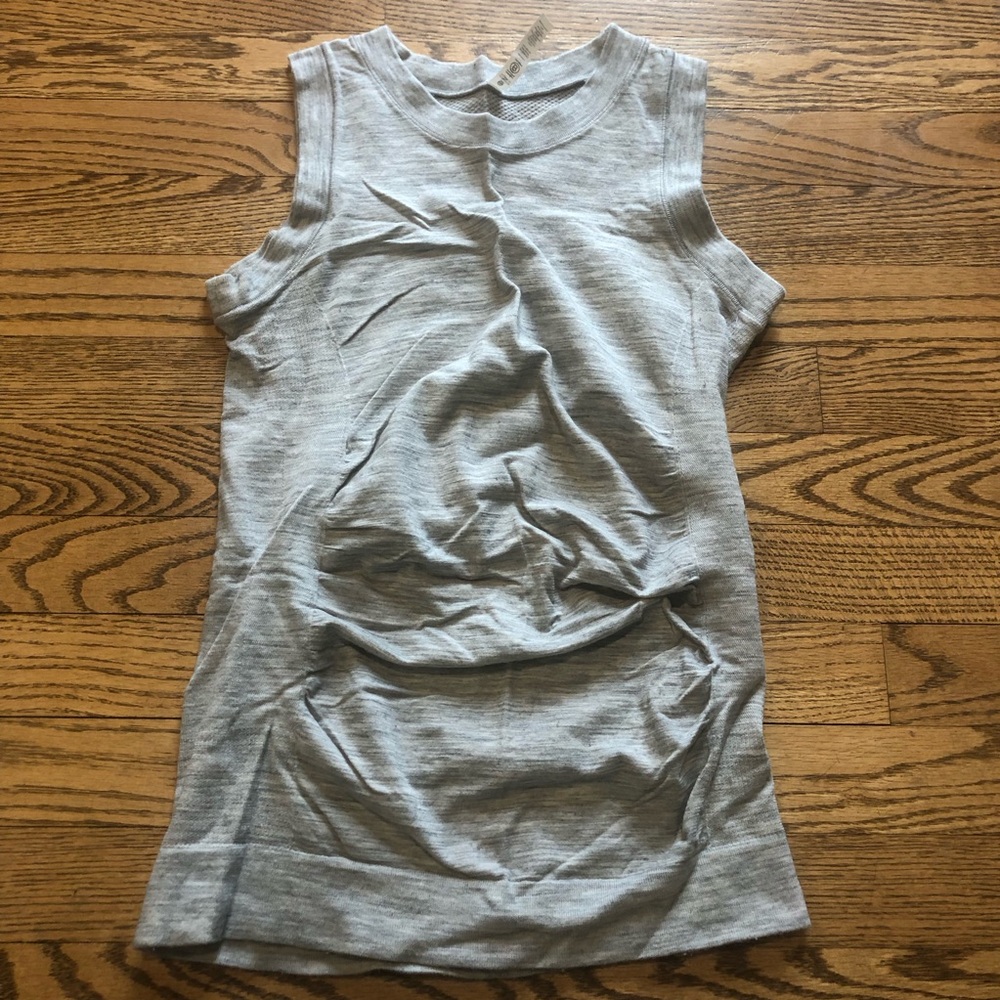 Athleta Foresthill Ascent Seamless Tank Voyage Grey
